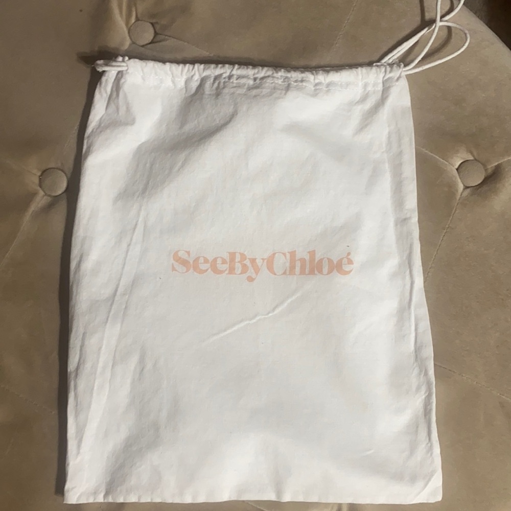 See by Chloe drawstring dust cloth 14/12 Guc NO STAINS RIPS OR TEARS